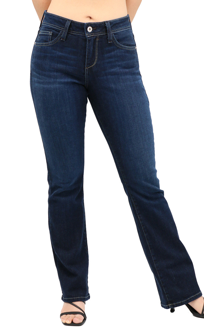 NEW! Kate Petite Boot Cut Dark Wash