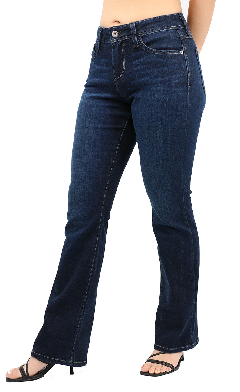 NEW! Kate Petite Boot Cut Dark Wash