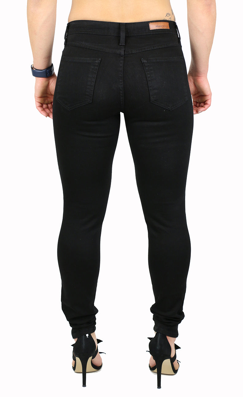 Julie High Rise Skinny Black