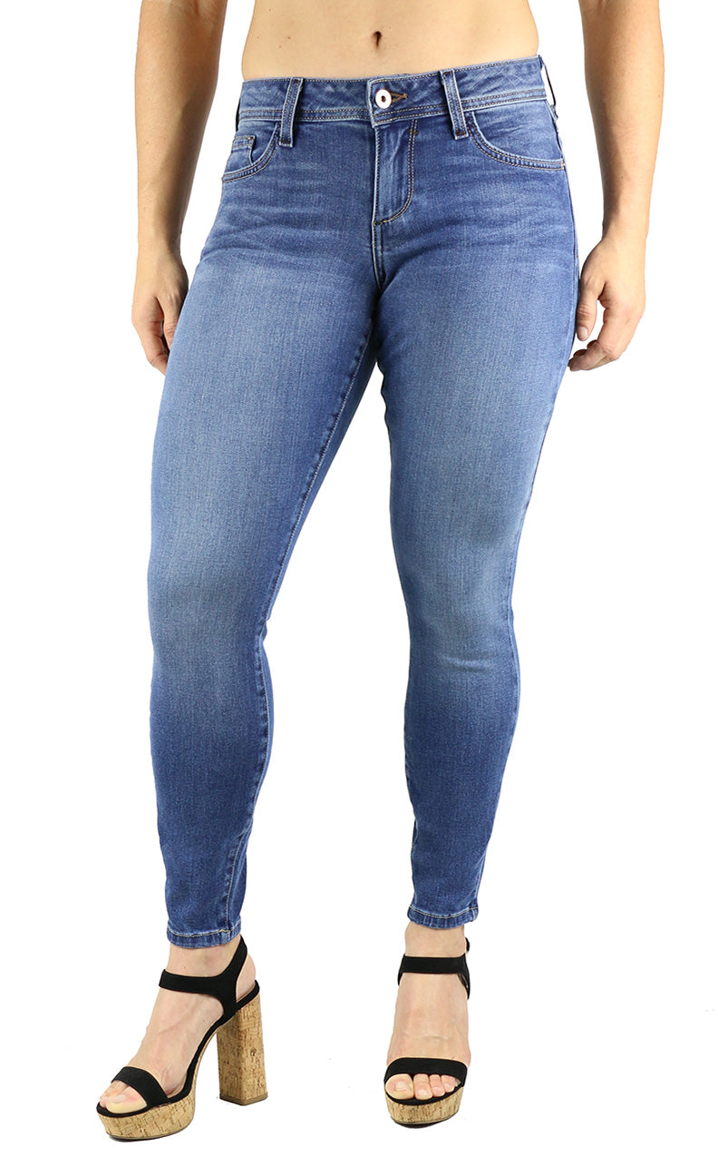 Kay Petite Skinny Medium Wash