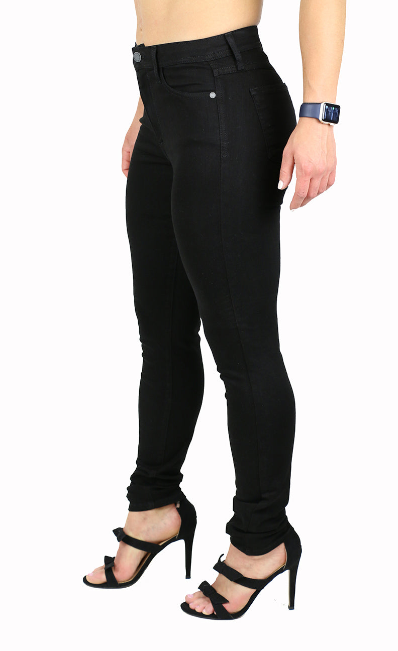 Julie High Rise Skinny Black