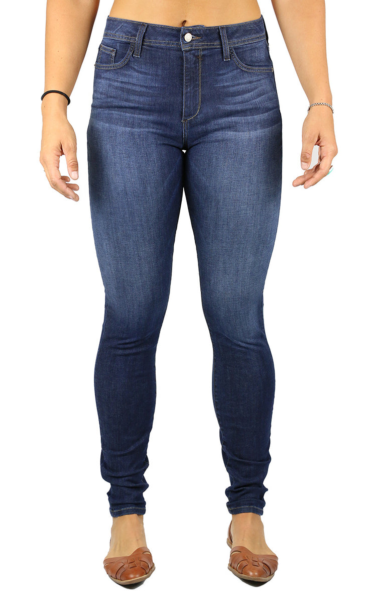 Georgia HIGH RISE SKINNY Tall Women's Jean in Monaco Faded