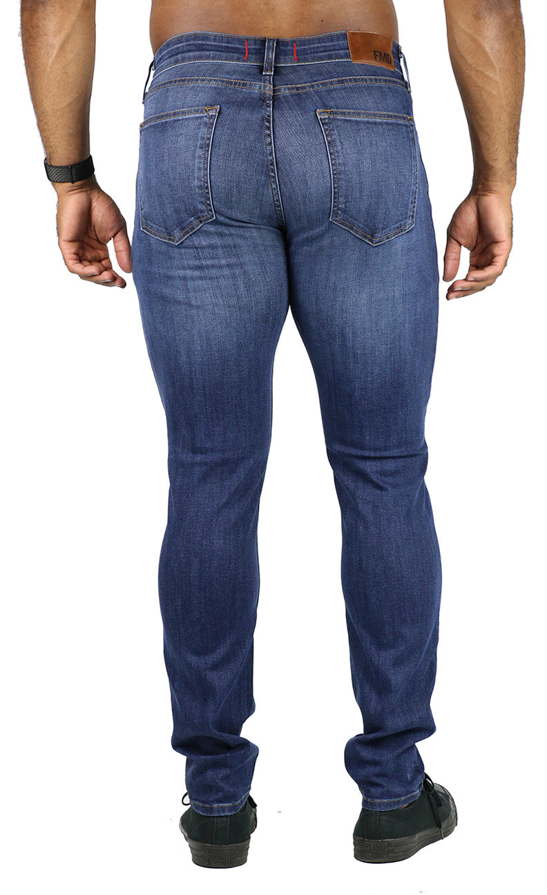 Nate Men's Slim Fit Jeans Dark Wash